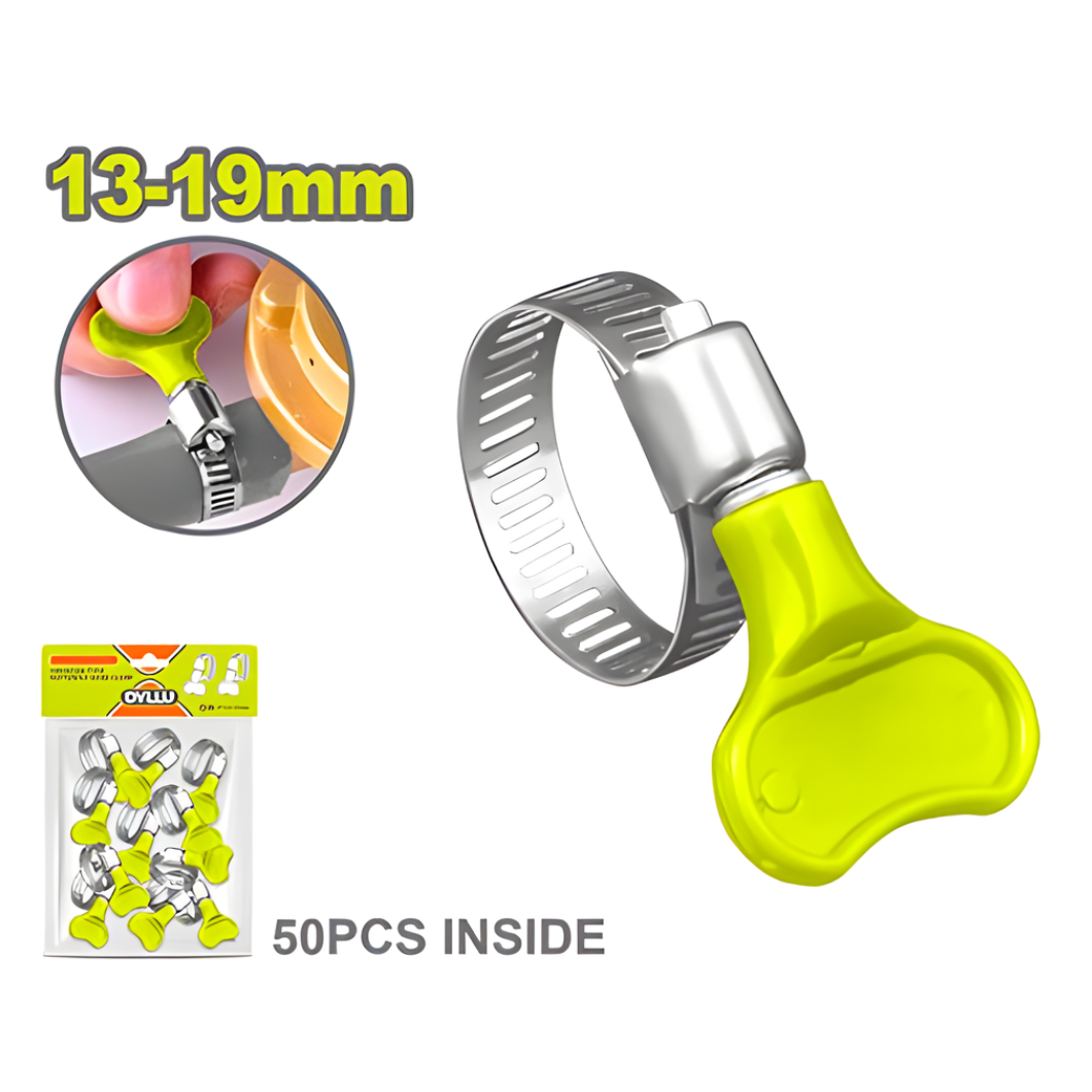 Dyllu 13-19mm American Type Butterfly Hose Clamp - DTHU3903