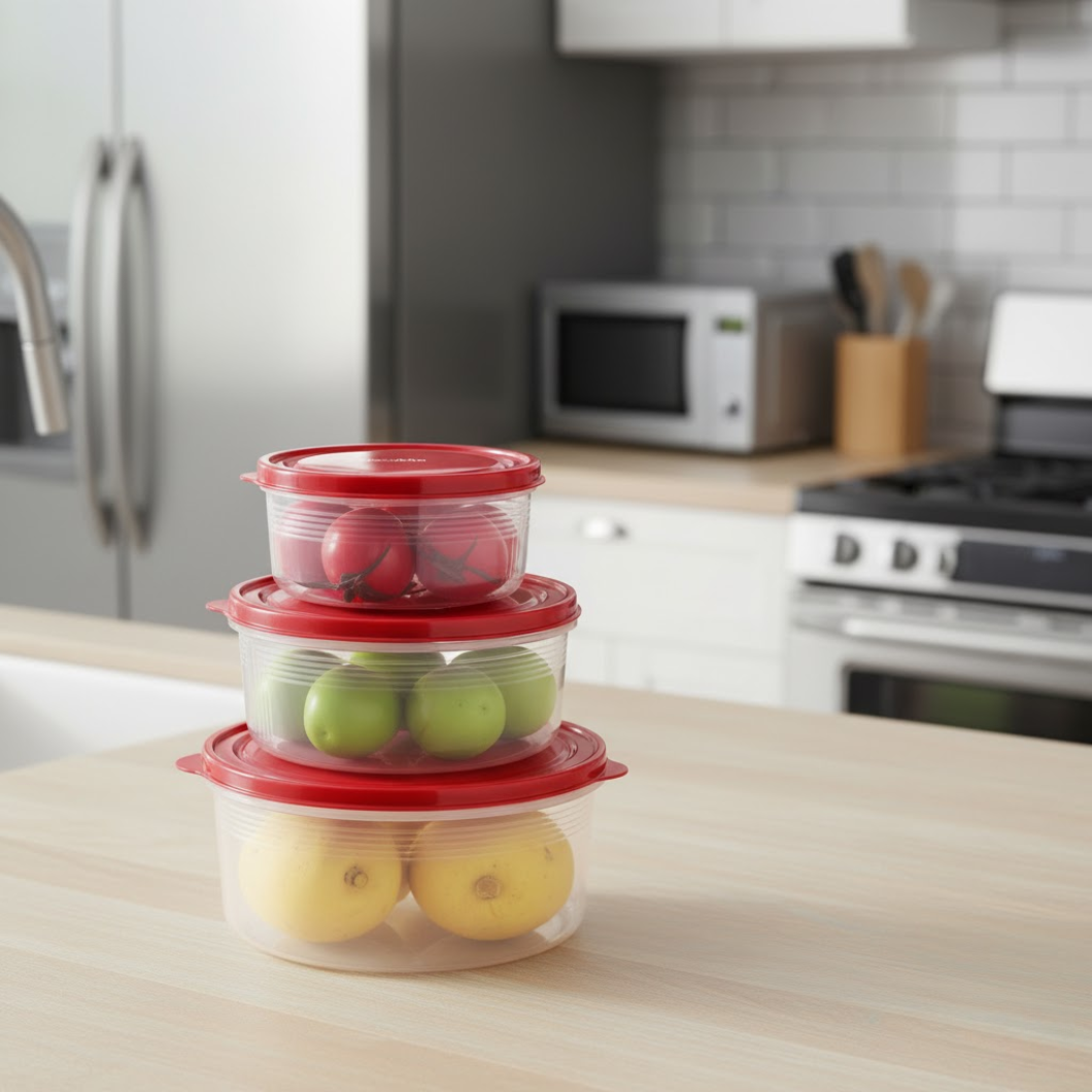 Small Appliance Collection - Decakila 3 in 1 Breakfast Station 1050W, Hand Blender & Storage Containers