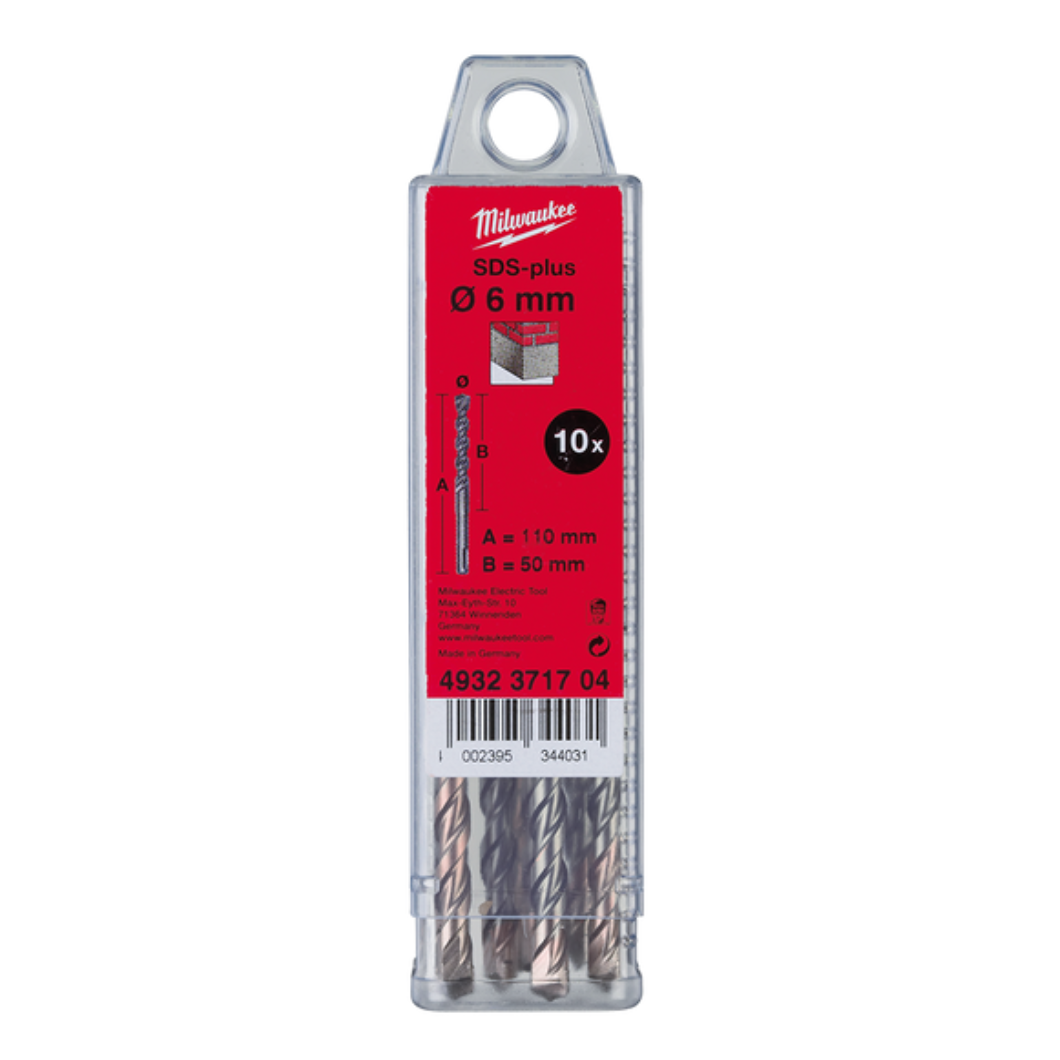 Milwaukee M2 6X110MM SDS Plus Drill Bit - 4932371704