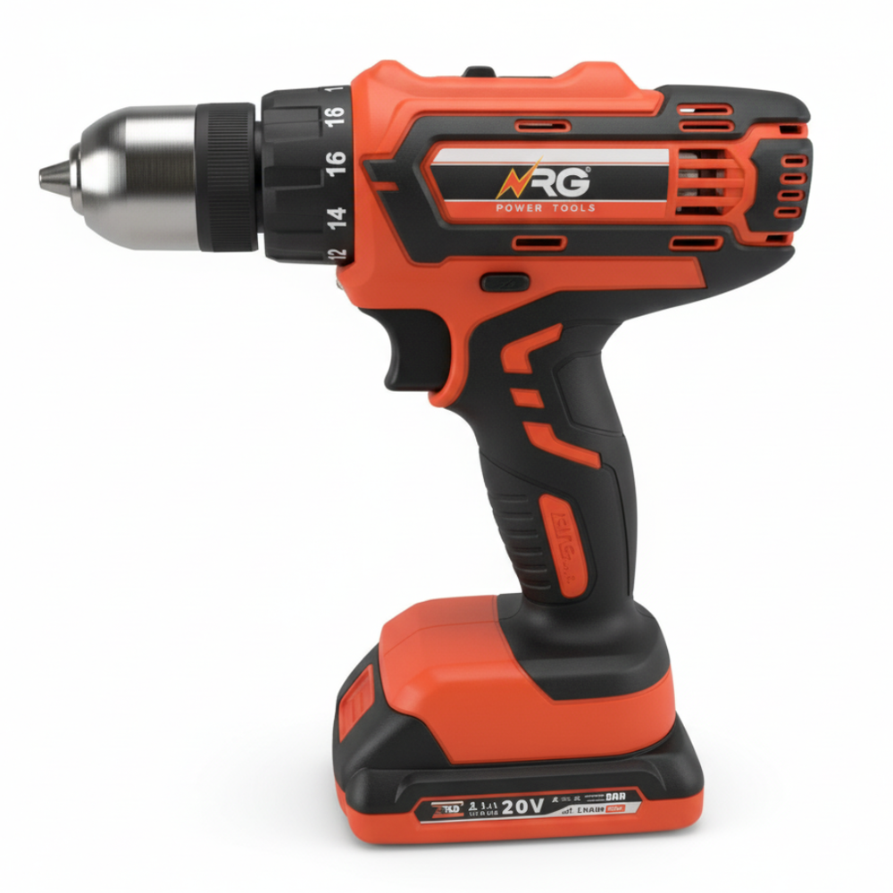 NRG 20V Lithium Cordless Percussion Drill - NDC20V-252