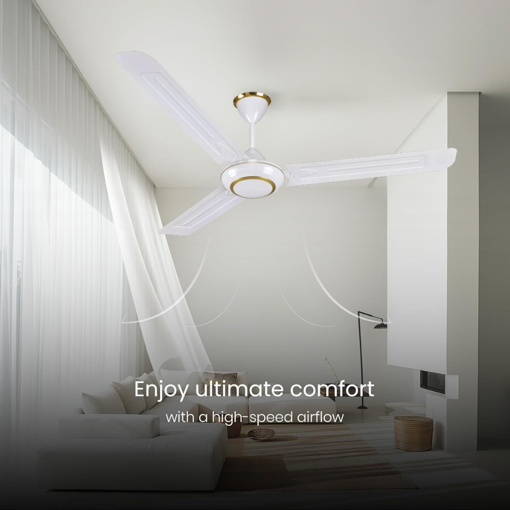 Indoasian Windasia 1400mm Ceiling Fan White