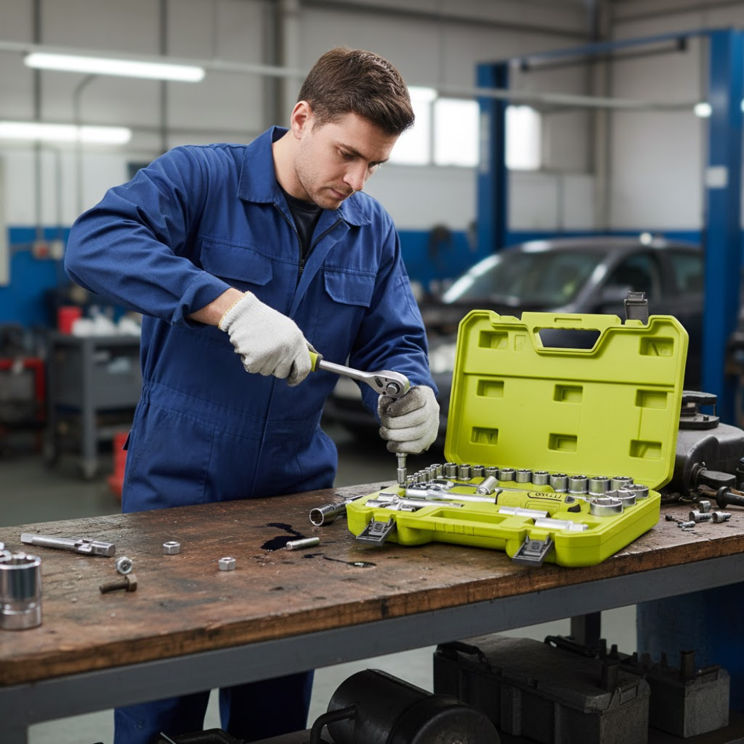 Dyllu 25 Pieces 1/2" Socket Set - DTST2D25