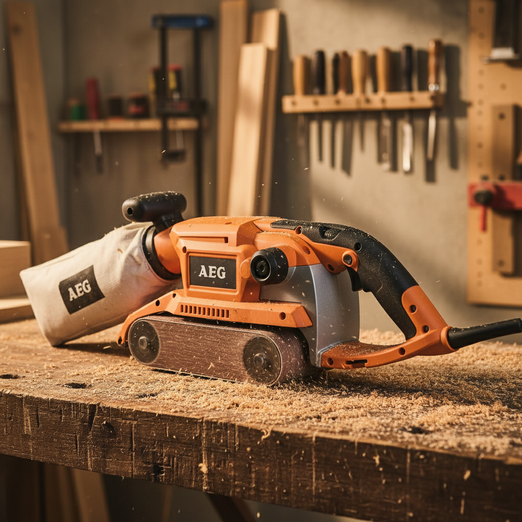 AEG Belt Sander 1010W - HBS1000E
