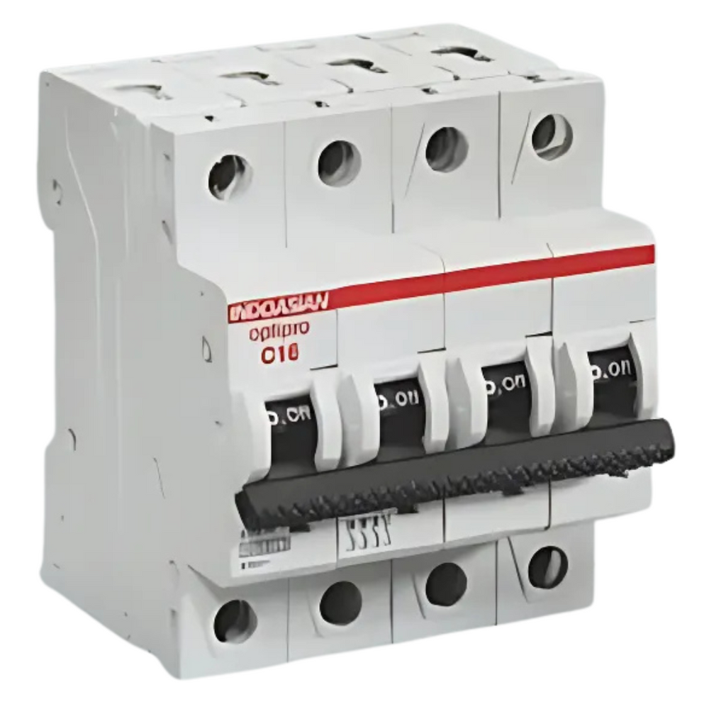 Indoasian Caretron Four Pole C-Curve MCB FP Series (6A-63A)