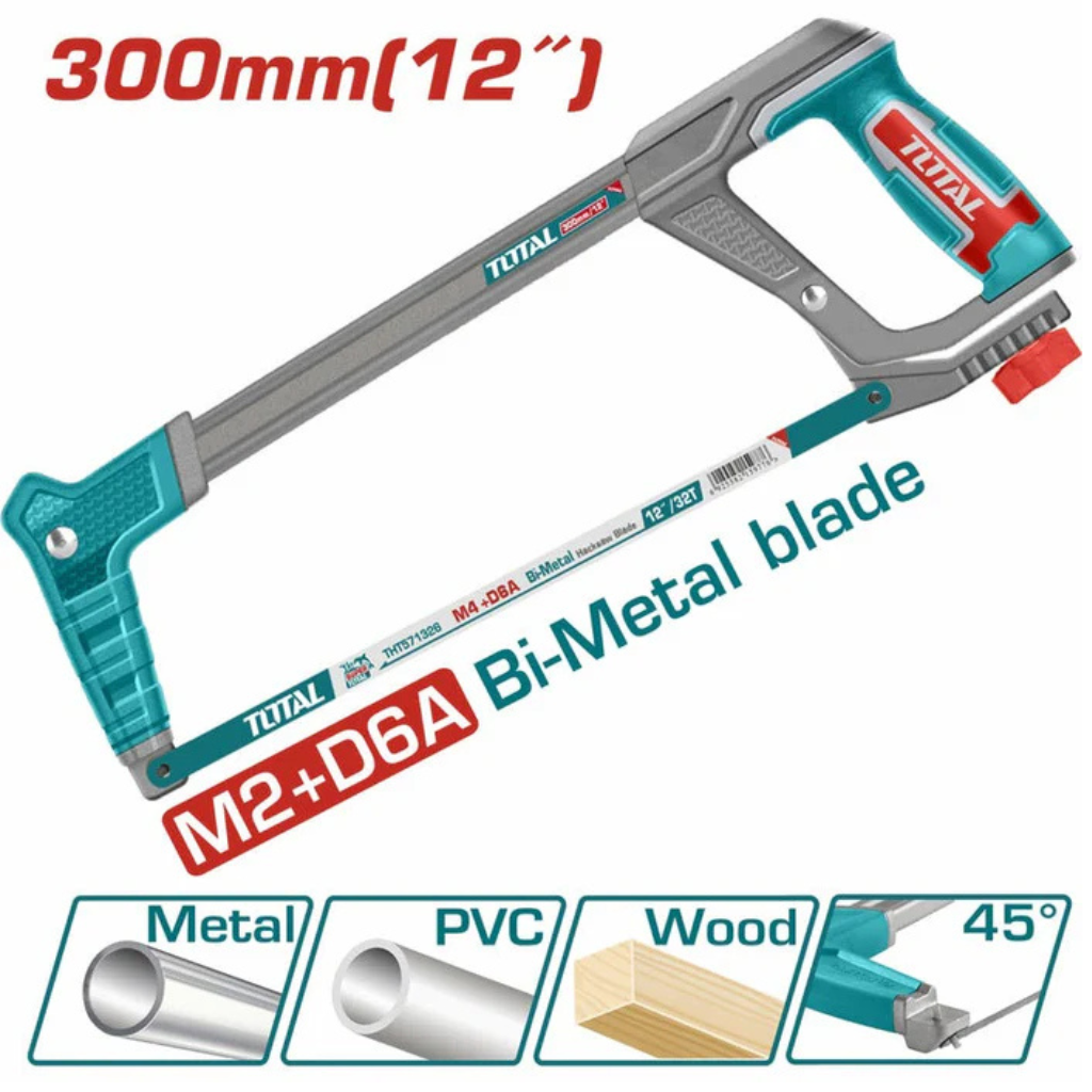 Total 12" Hacksaw Frame - THT541016