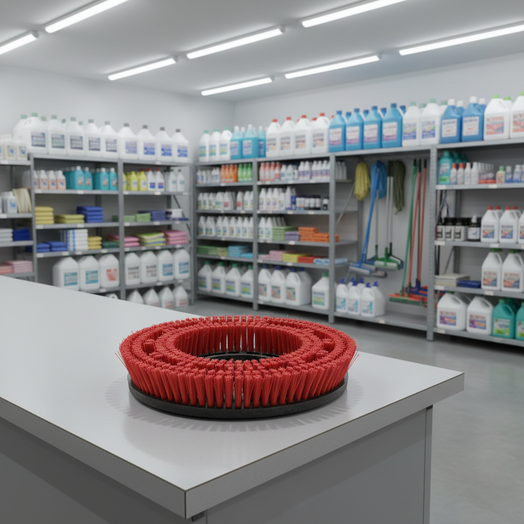 Karcher 385mm Red Disc Brush - 6.907-151.0