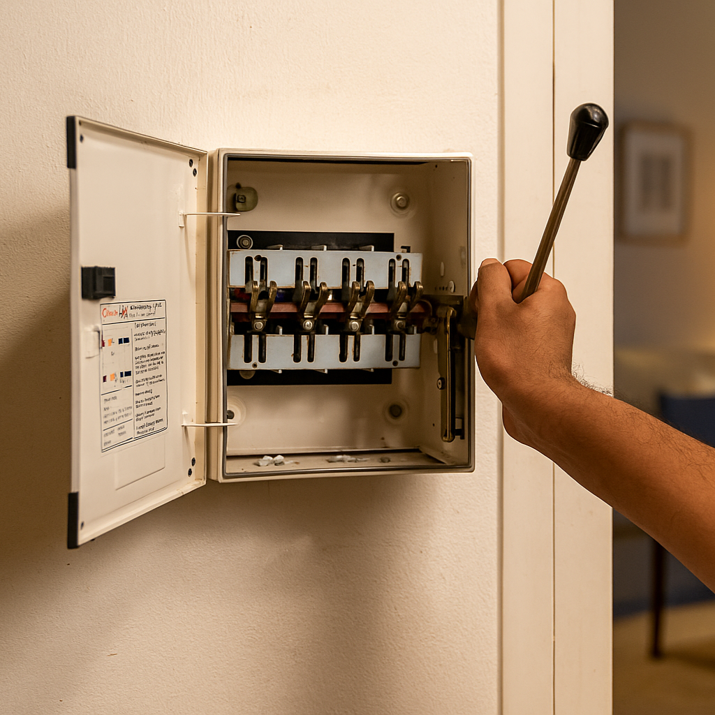 Indoasian Manual  Offload Changeover Switch