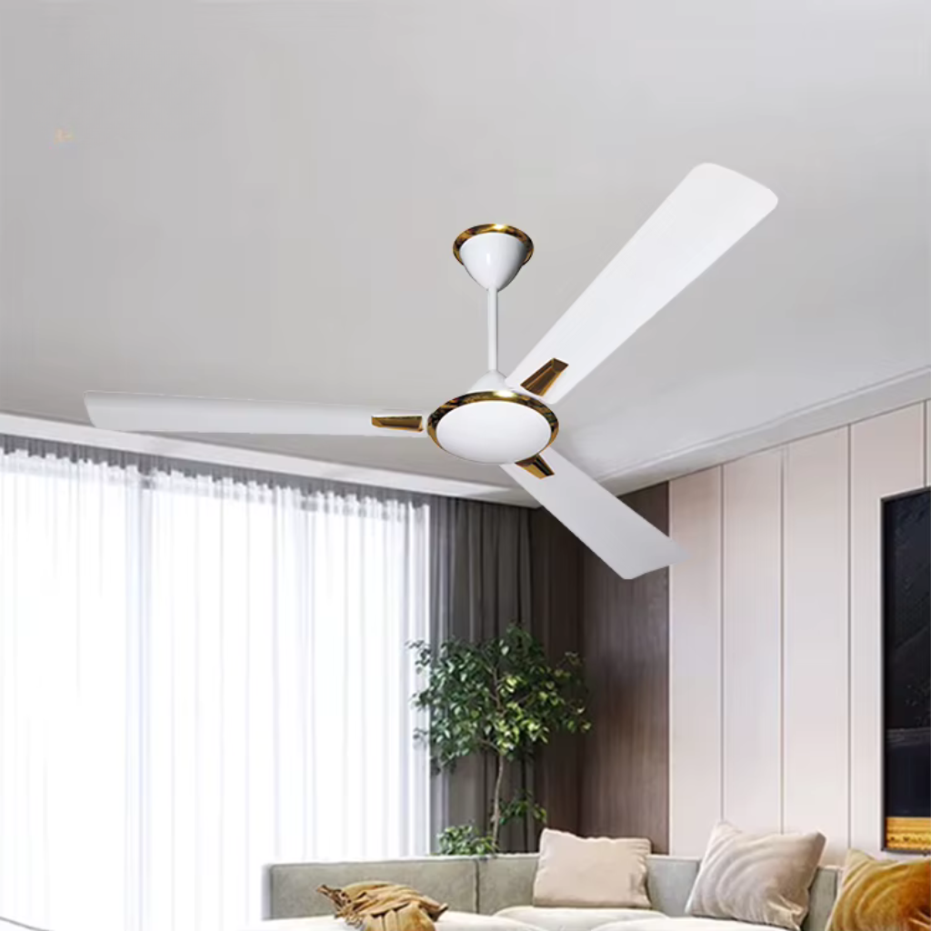Indoasian Tora 56" Ceiling Fan White