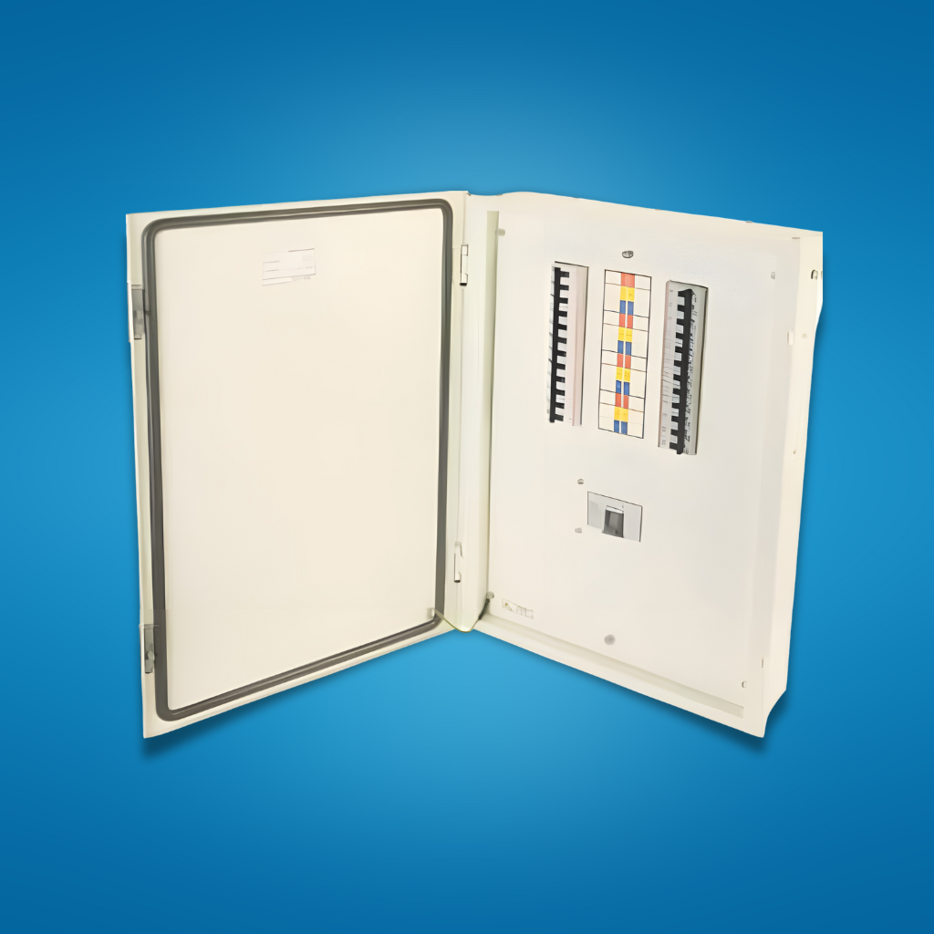 Indoasian Distribution Board With TP 250A MCCB  ( 6-12 Way)