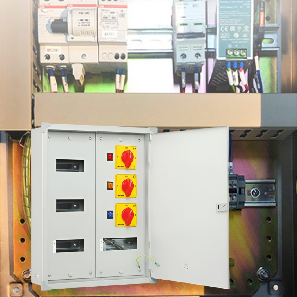 Indoasian Phase Selector Distribution Board  6-12 Way