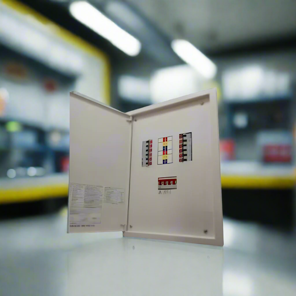 Indoasian Distribution Boards 4-12 Way Fitted MCB Units