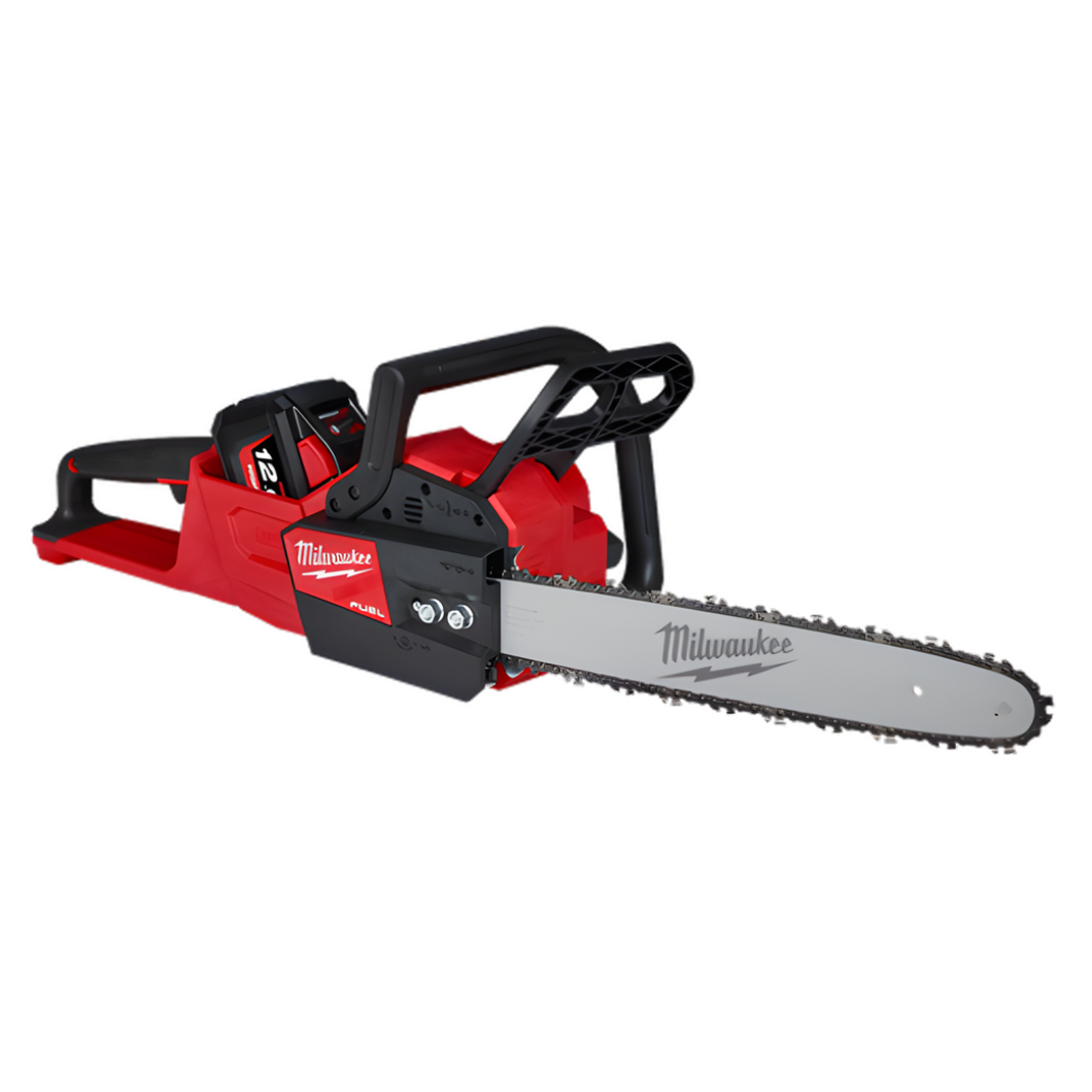 Milwaukee 18V 12.0Ah Li-ion Cordless Fuel 405mm (16") Chainsaw Combo Kit - M18FCHS-121B
