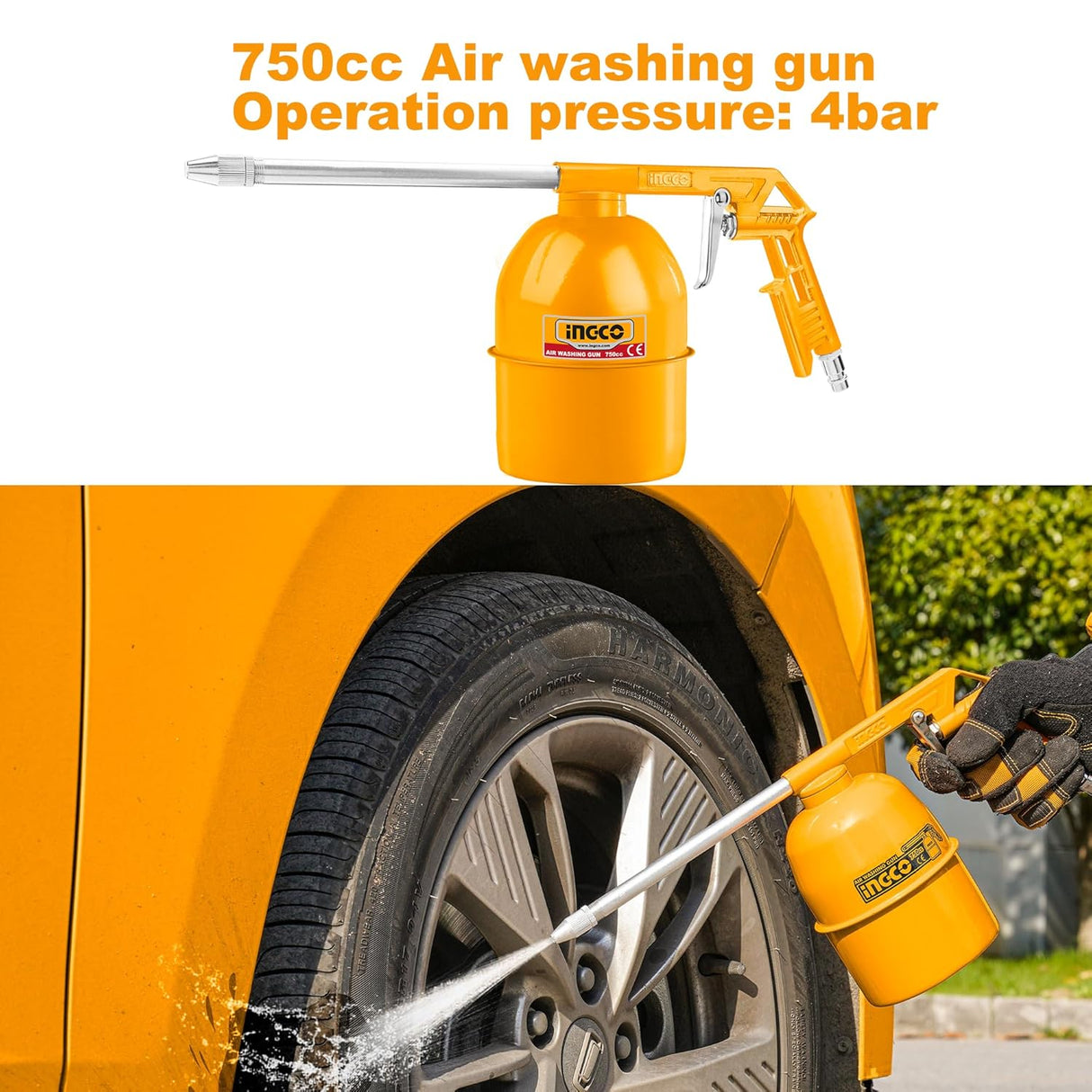 Ingco 5 Pieces Set Air Tools - AKT0053