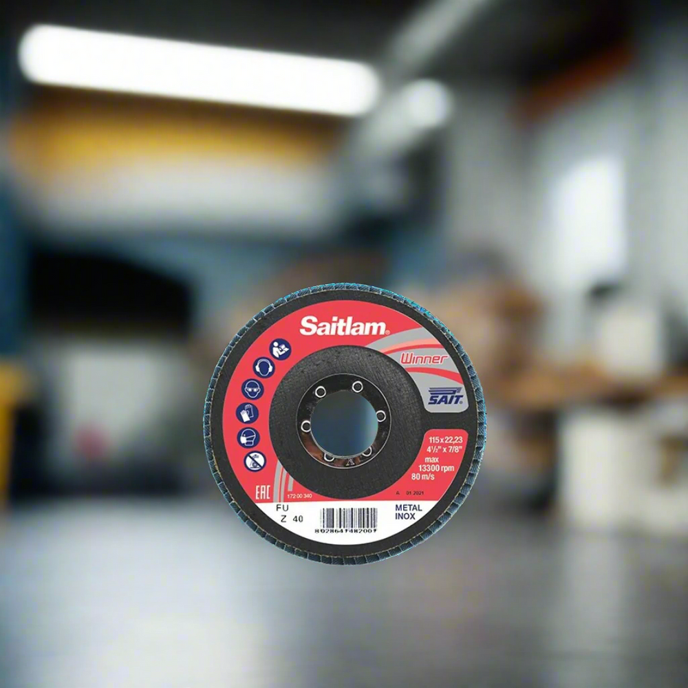Sait Flap Disc 180 x 22.23 - SAITLAM-FU-180