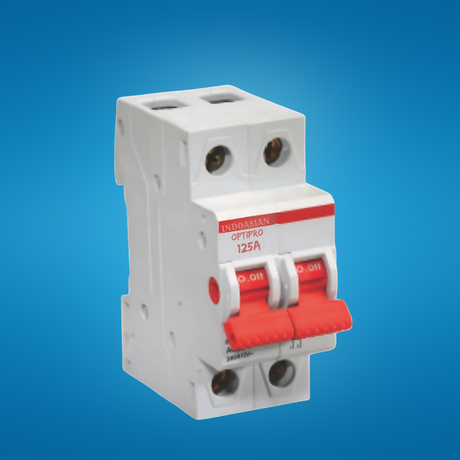 Indoasian Optipro1 25A 2-Pole MCB Isolator  -  DP 125A