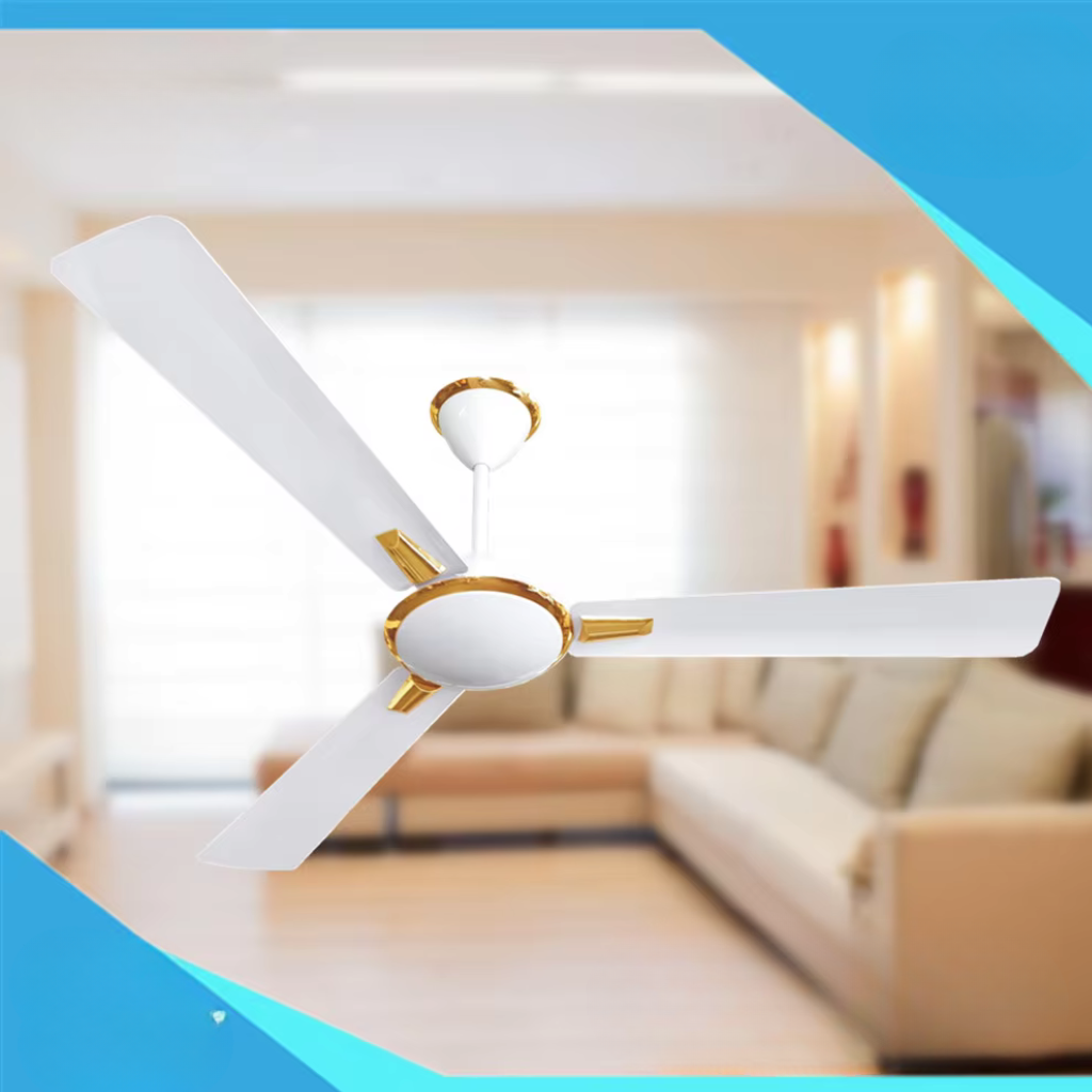 Indoasian Tora 56" Ceiling Fan White