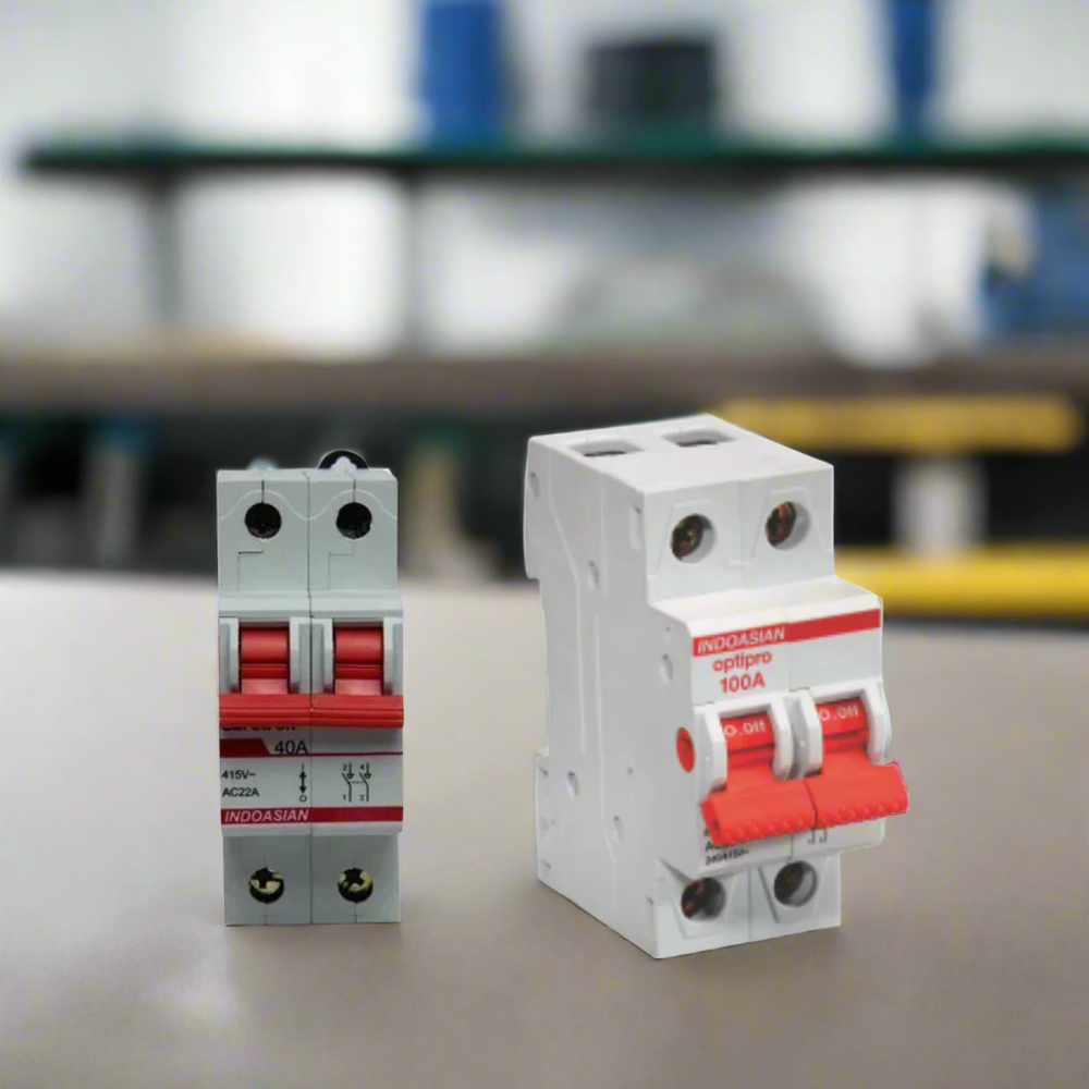 Indoasian Optipro1 25A 2-Pole MCB Isolator  -  DP 125A