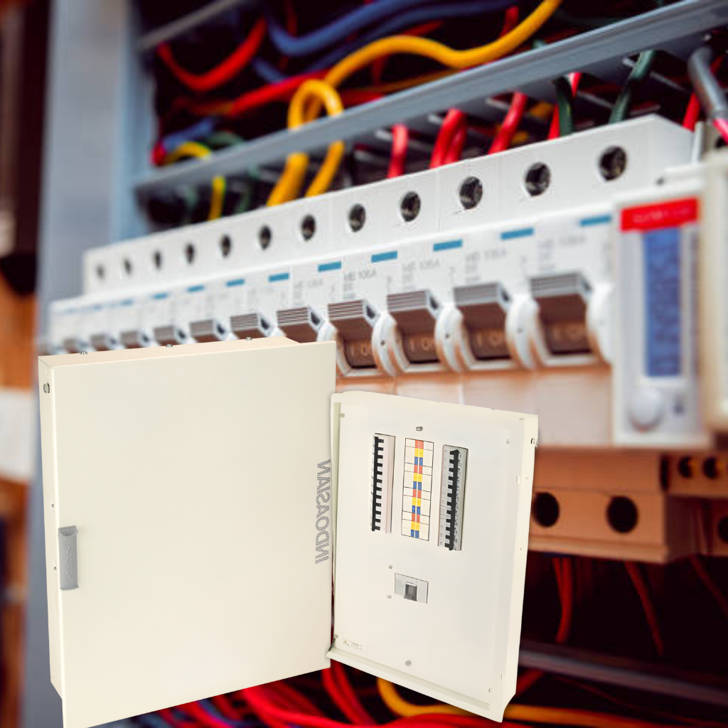 Indoasian Distribution Board With TP 250A MCCB  ( 6-12 Way)