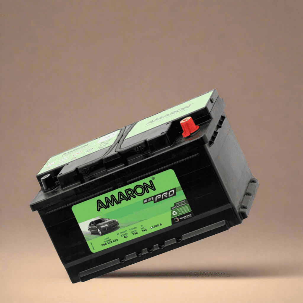Amaron Hi-Life Pro Car Battery 80AH - DIN80L / 580122073 Auto SupplyMaster
