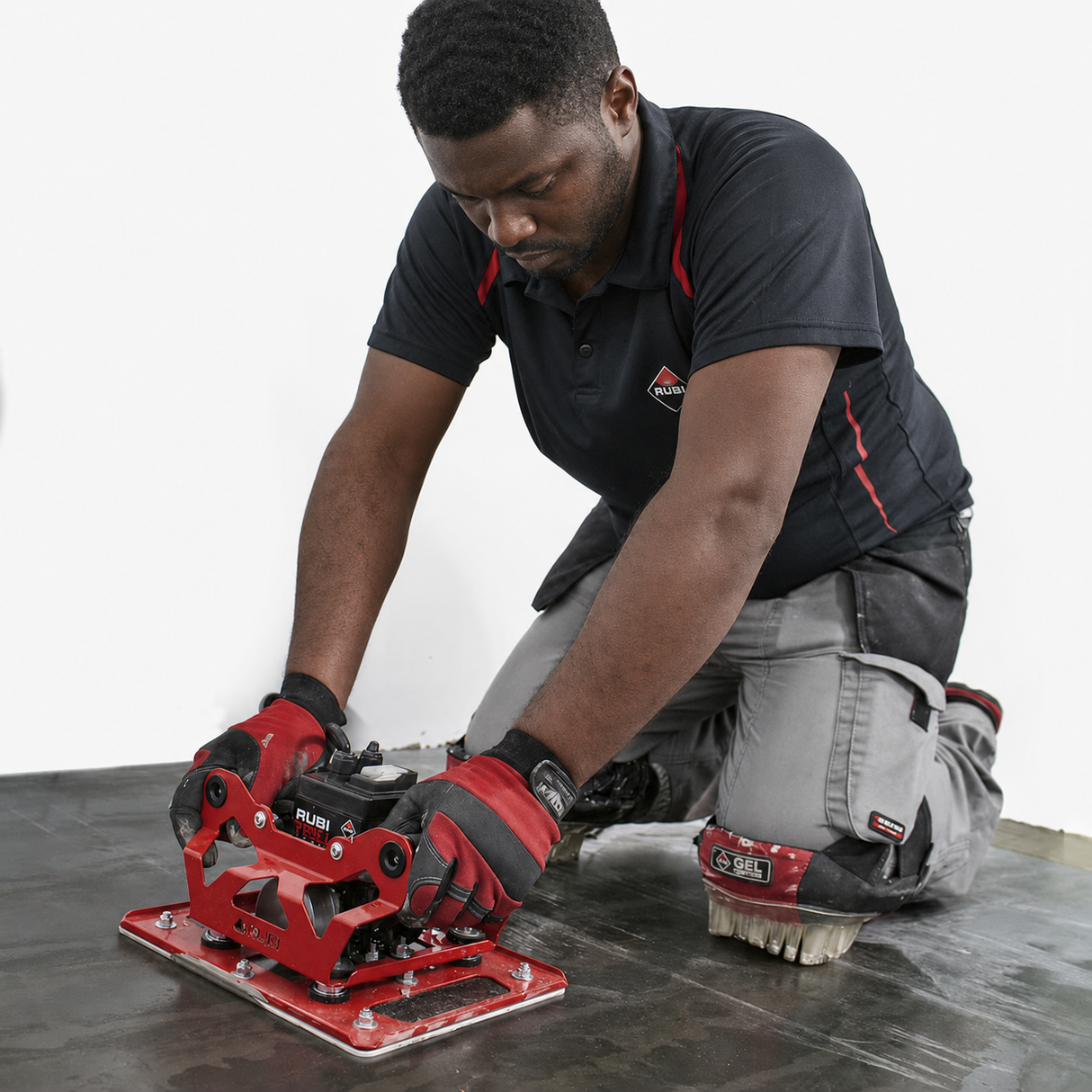 Rubi Triller 4.8KG Electric Tile Tamping & Vibration System 230V - RUBI-18948