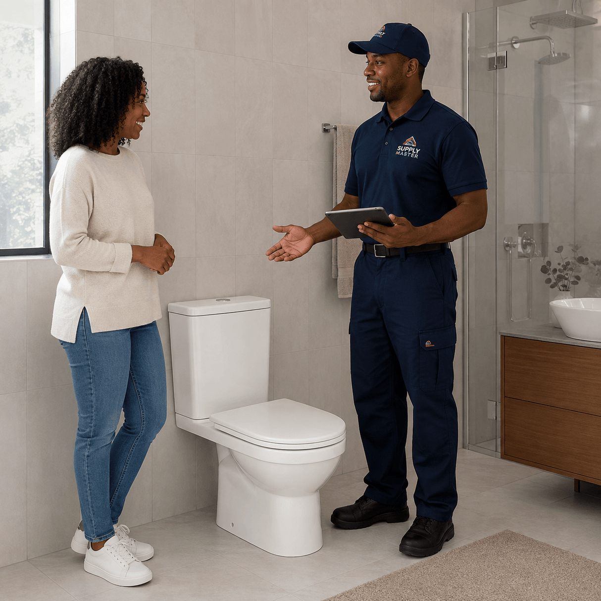 Wahkit Toilet & Urinal Wahkit Ceramic Standard Two-Piece Water Closet with Round Bowl 640mm - 2006S/P