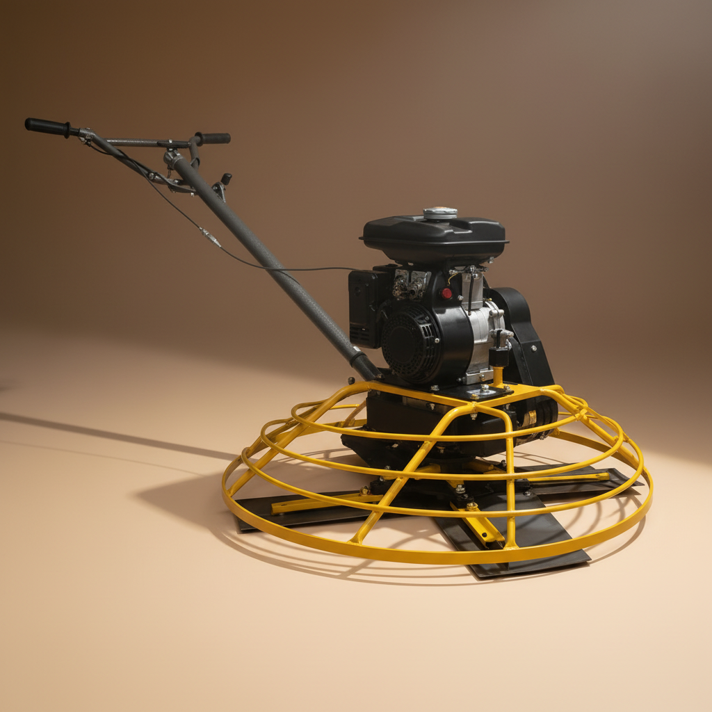 NRG 100cm Gasoline Walk-Behind Power Trowel with Robin EY20 Engine - KW-100-CE
