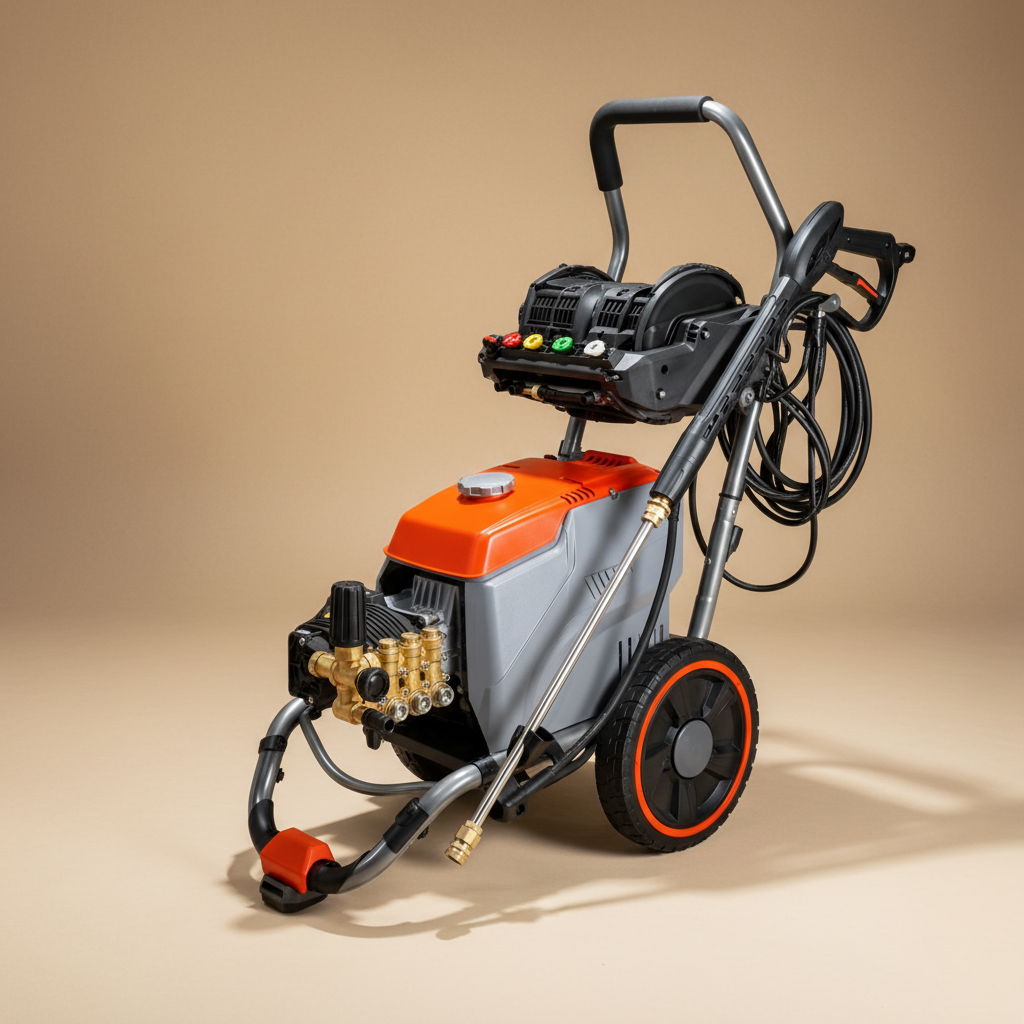 NRG 160 Bar Electric Pressure Washer with 3000W Motor - NIPW160