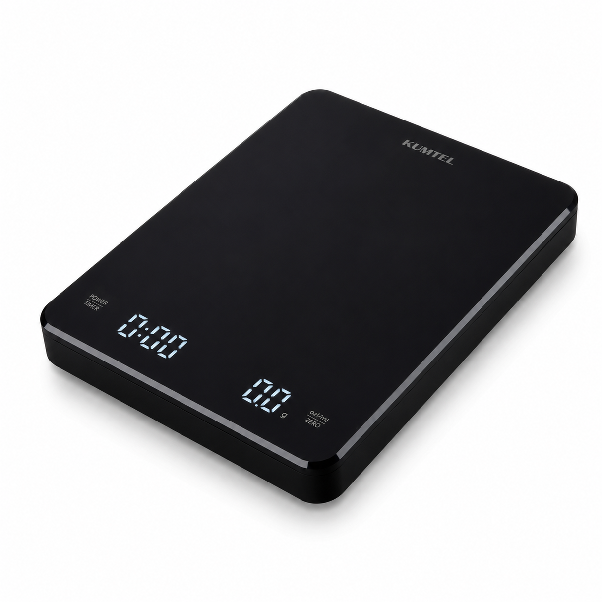 Kumtel 3kg Rechargeable Pour-Over Coffee Scale with Timer - HV60-02