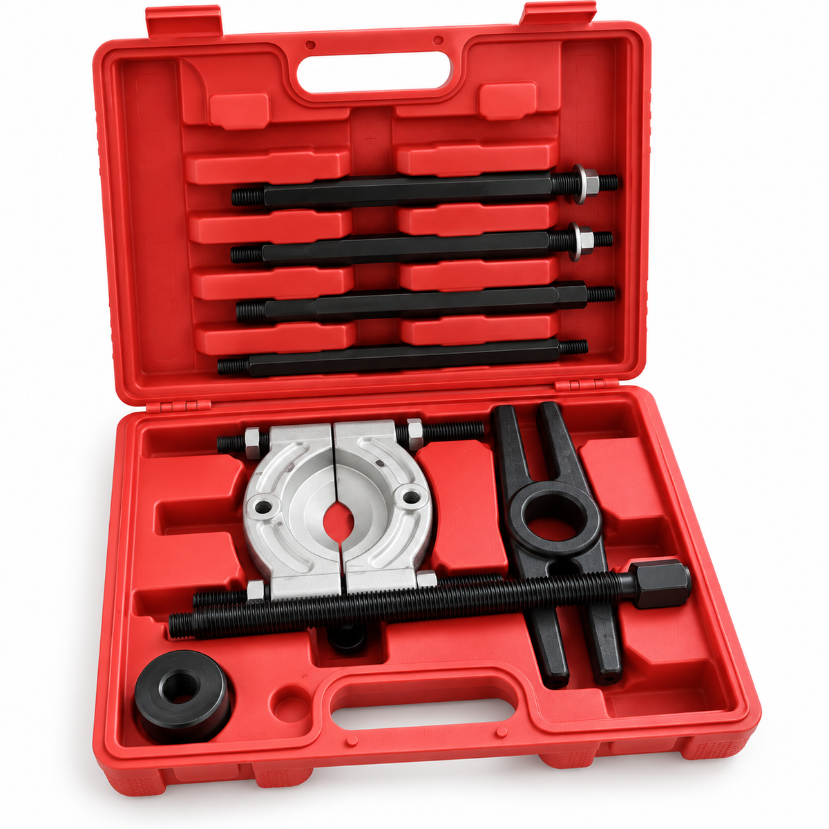 Tera 14-Piece Large Bearing Separator & Puller Set 75–105mm - H132422