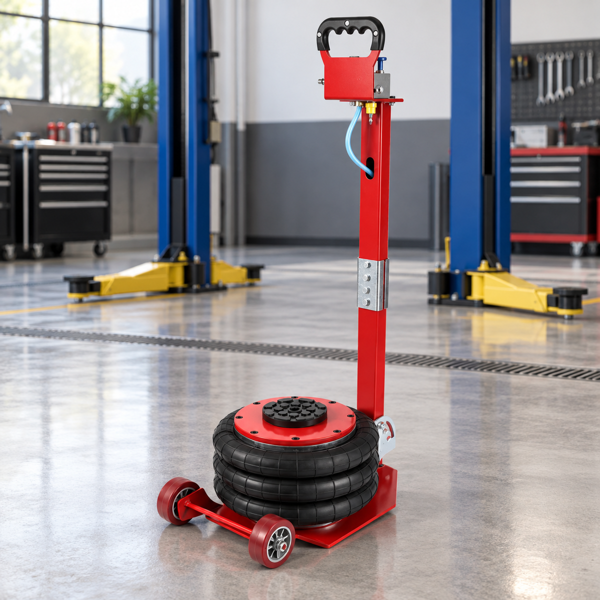 Raptor Pneumatic Air Jack with 150–400mm Lift Range | 3000kg & 5000kg
