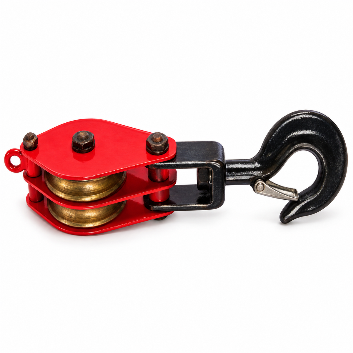 Raptor Double-Sheave Lifting Pulley with Hook | RAP-DP Series