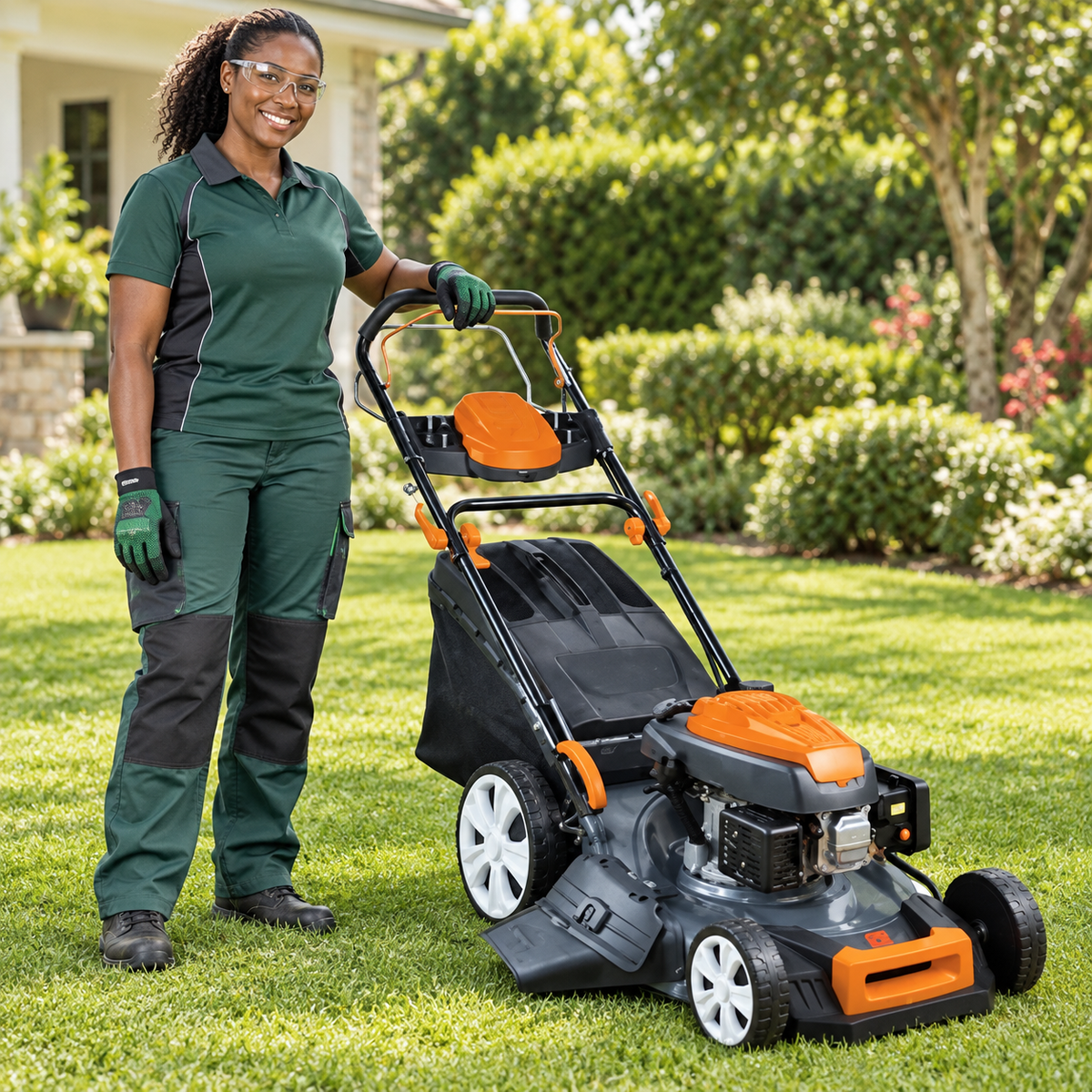 Coofix 22" Four-Stroke Gasoline Lawnmower 6HP 173cc - 27334