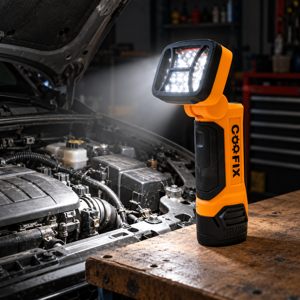 Coofix 12V Cordless LED Work Light without Battery & Charger - 29545