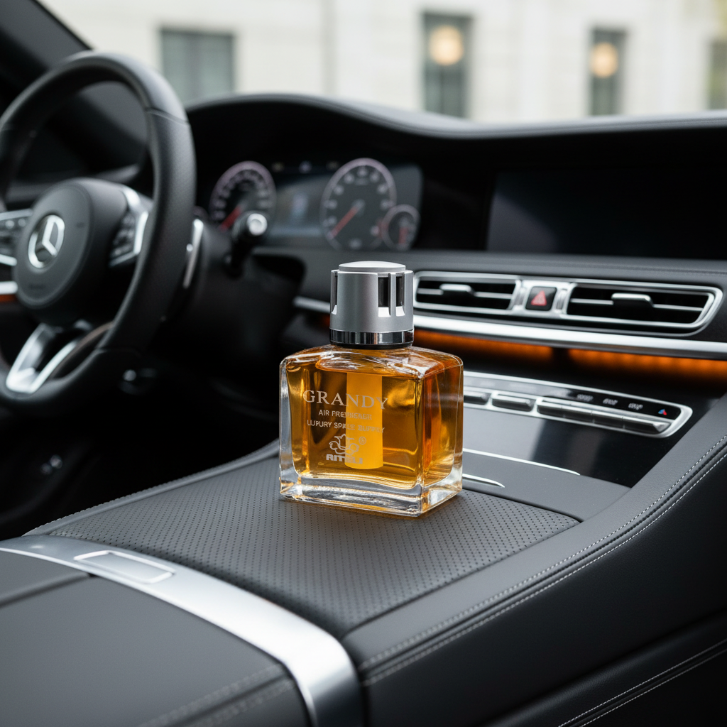Aiteli Grandy Long-Lasting Dashboard Car Air Freshener with Decorative Diffuser Bottle - DA-096
