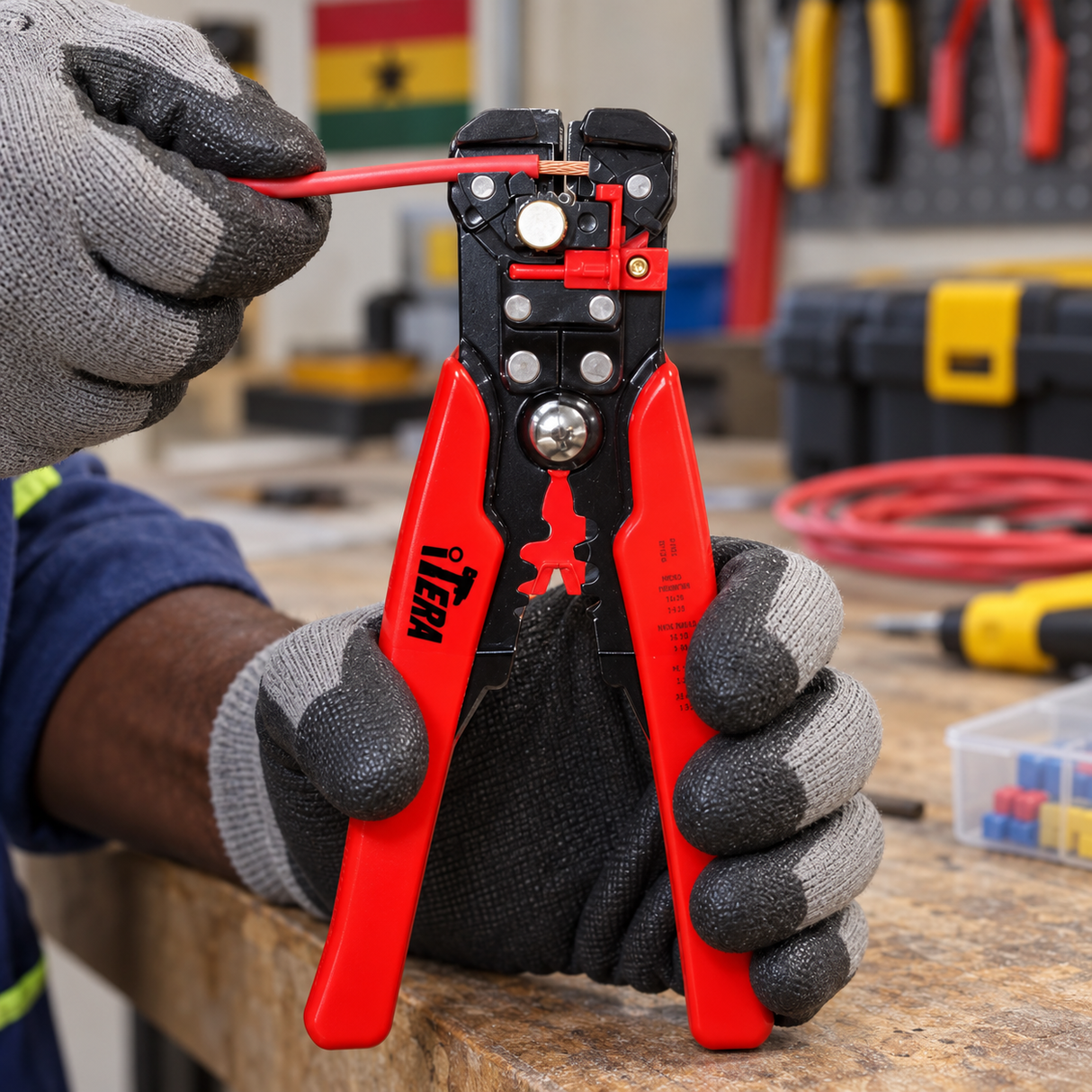 Tera Automatic Wire Stripper & Crimper 0.2-6mm² - H220103