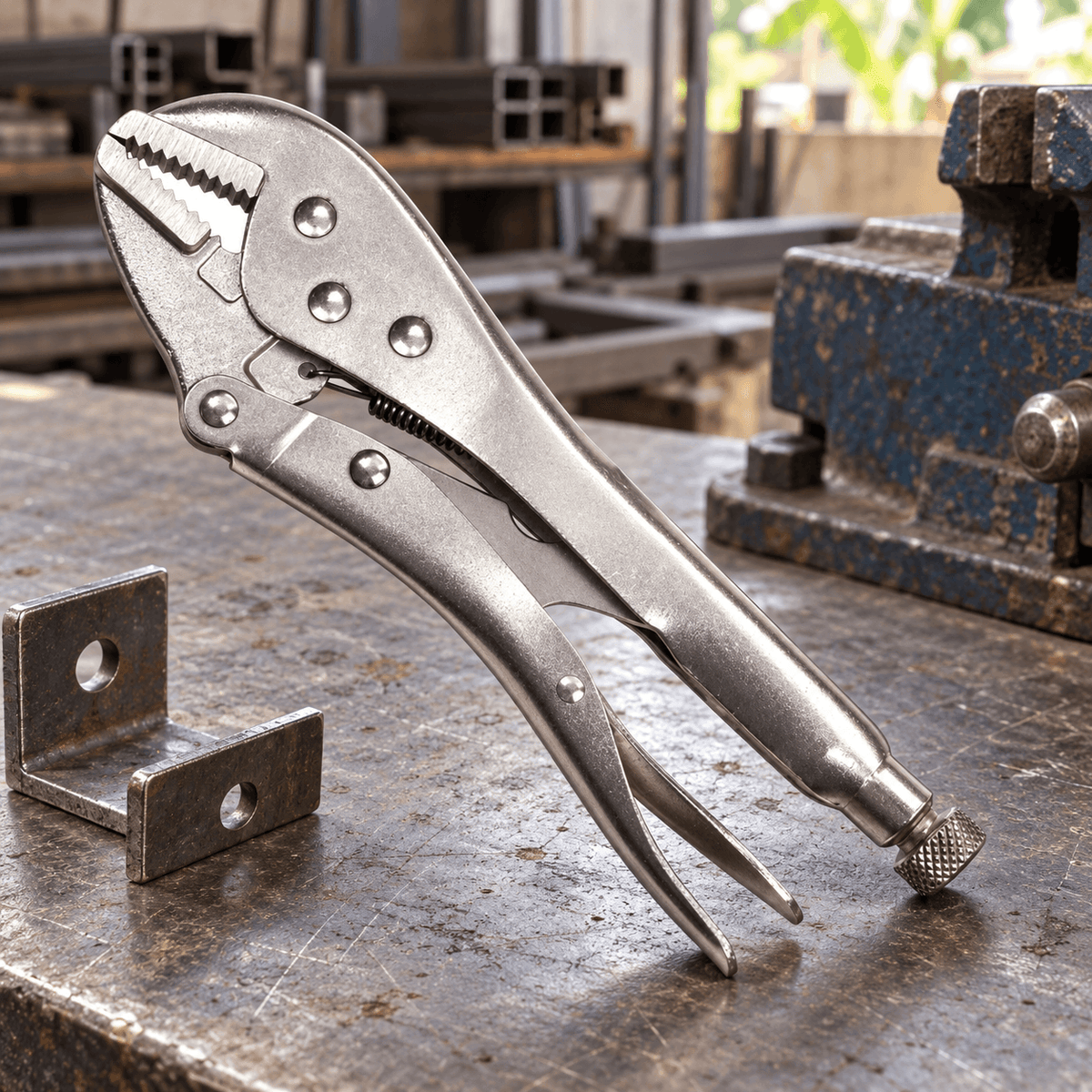 Tera 10" Locking Pliers with Adjustment Screw - H011841