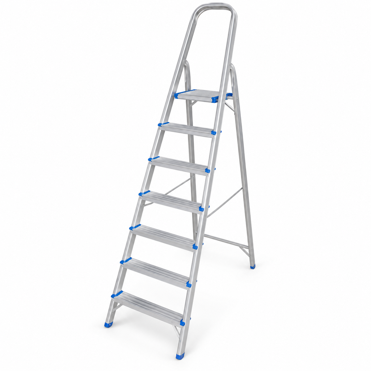 Tera LJG30 Series Single-Sided Aluminium Platform Step Ladder | 5-9 Steps