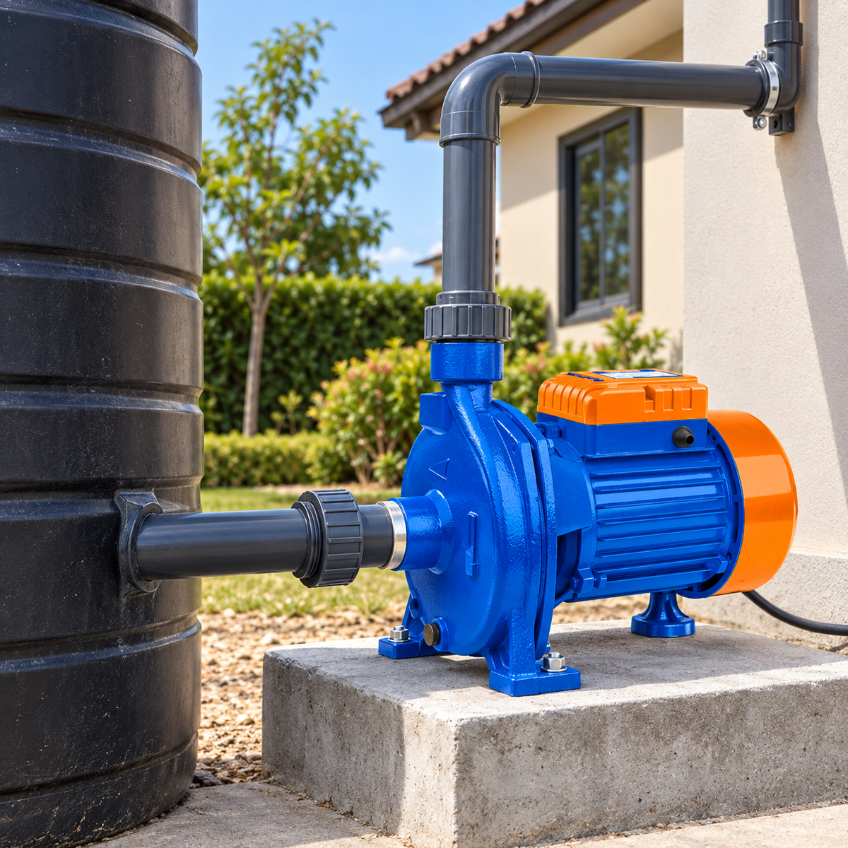 Wadfow 0.75HP Centrifugal Water Pump with Stainless Steel Impeller - WWPCA02