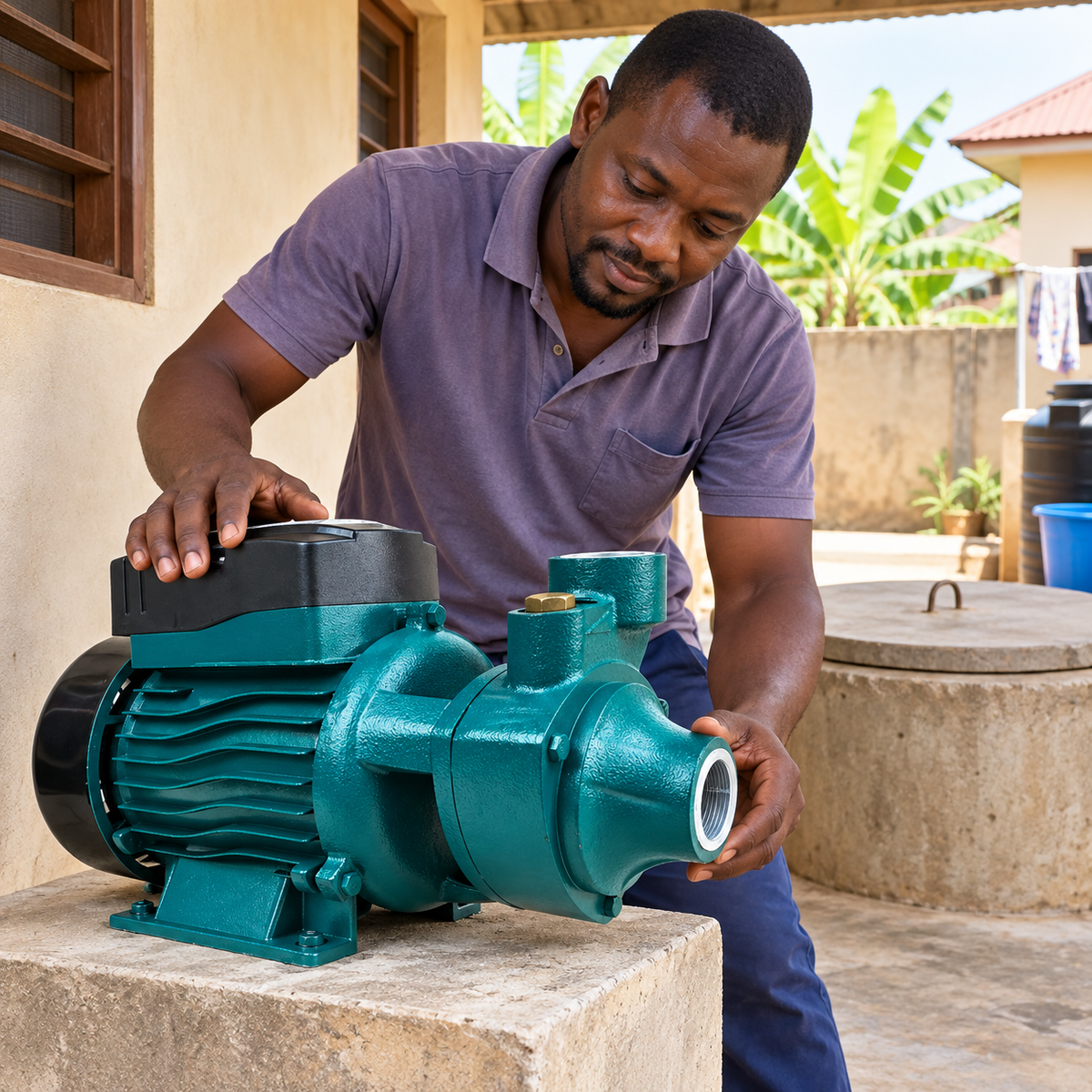 Comet Cast-Iron Peripheral Surface Water Pump CO-MKP Series | 0.5HP & 1HP