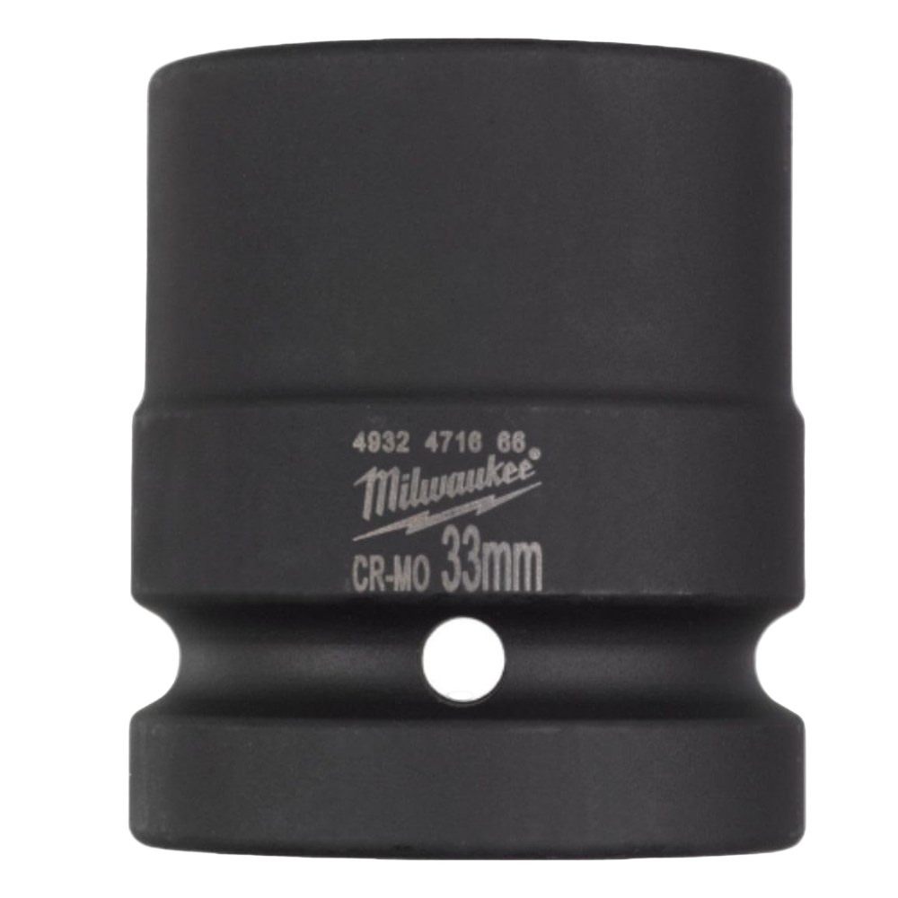 Milwaukee 33mm (1") Shockwave Drive Impact Socket - 4932471666