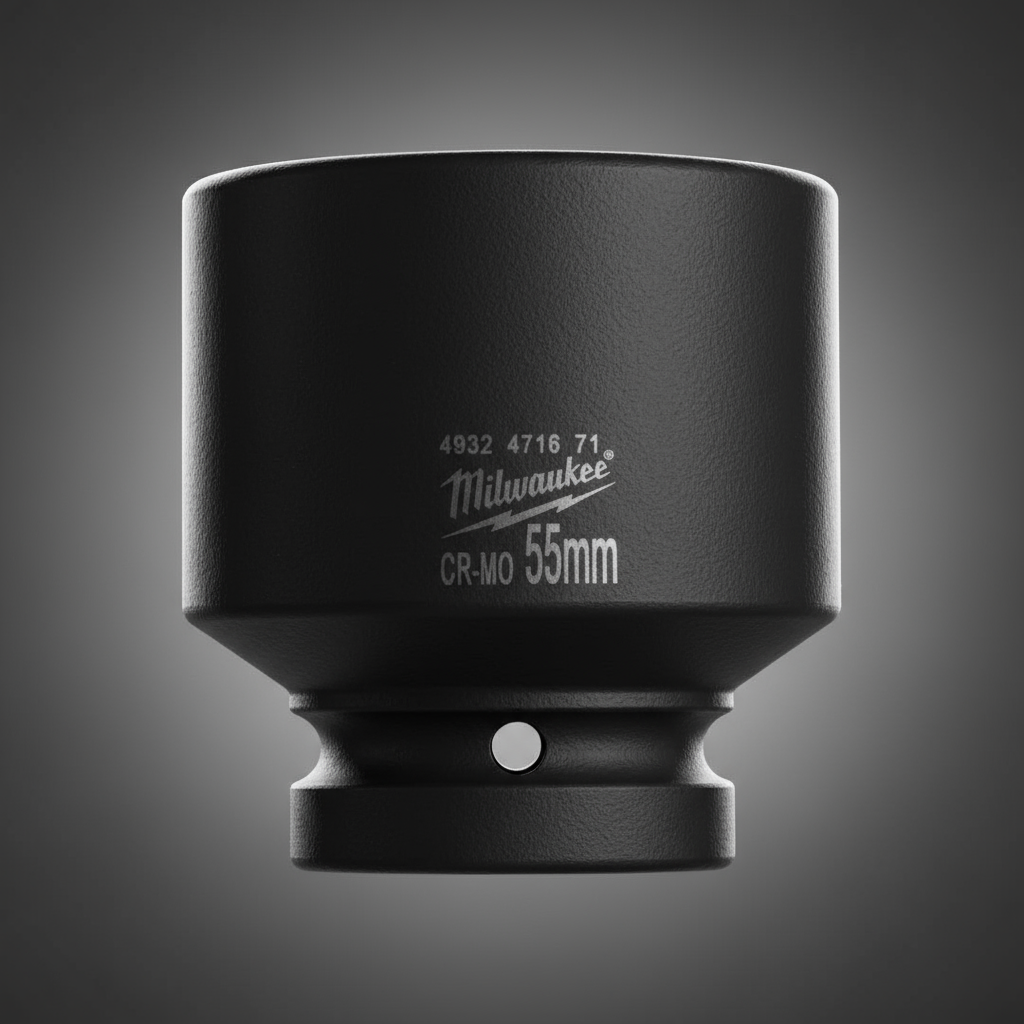 Milwaukee 55mm (1") Shockwave Drive Impact Socket - 4932471671