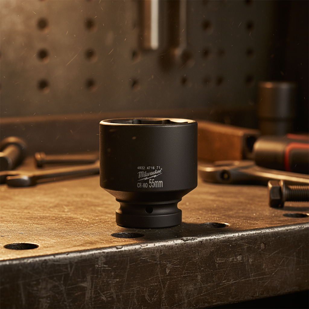 Milwaukee 55mm (1") Shockwave Drive Impact Socket - 4932471671