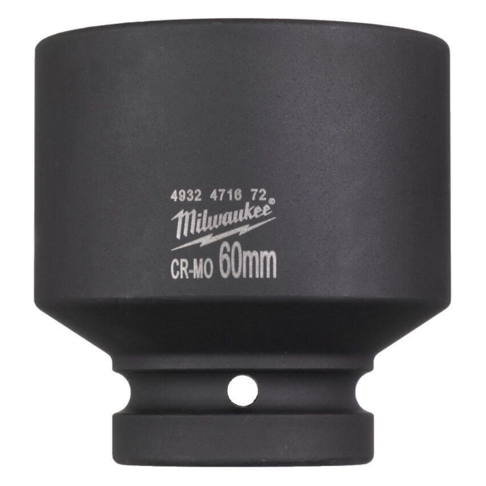 Milwaukee 60mm (1") Shockwave Drive Impact Socket - 4932471672
