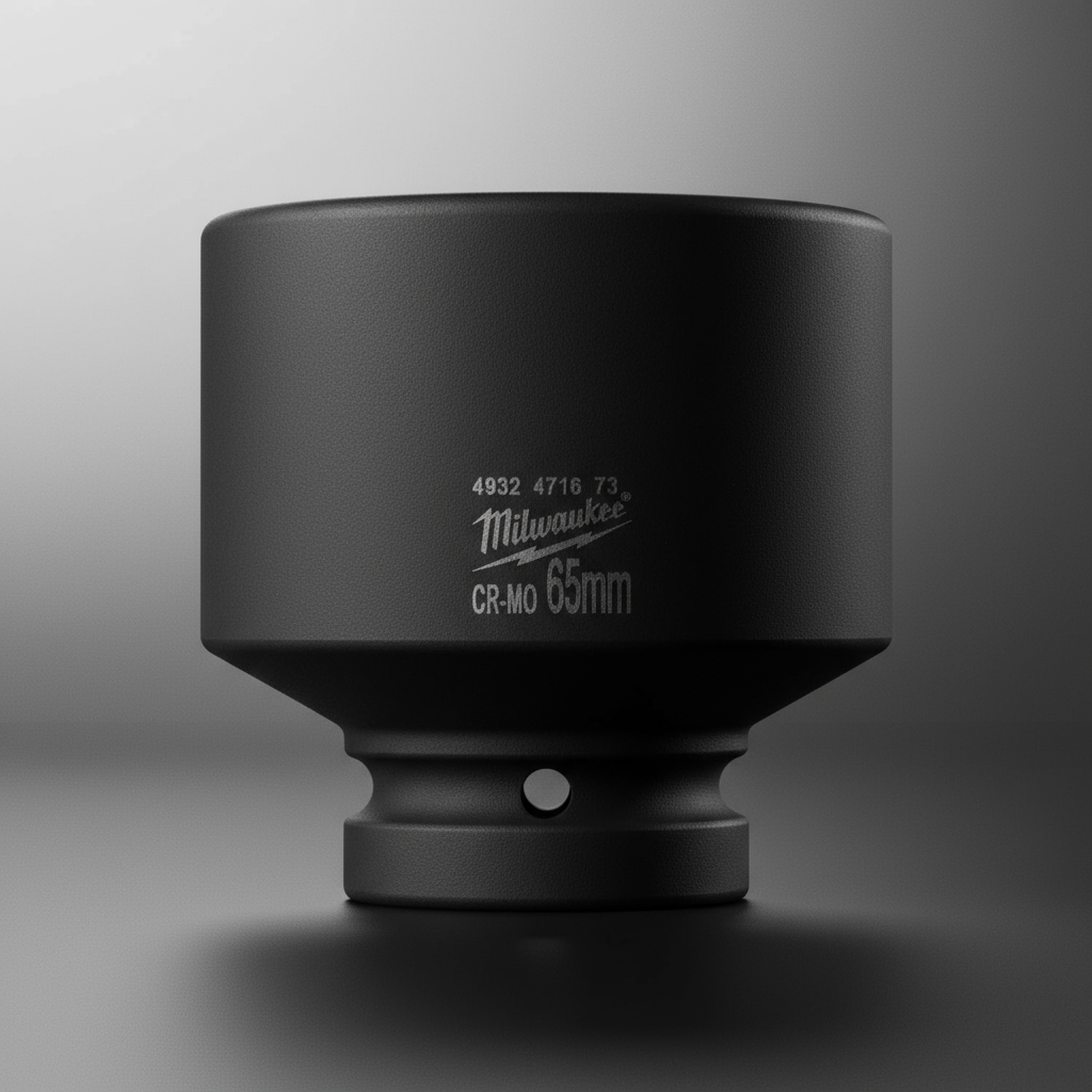 Milwaukee 65mm (1") Shockwave Drive Impact Socket - 4932471673