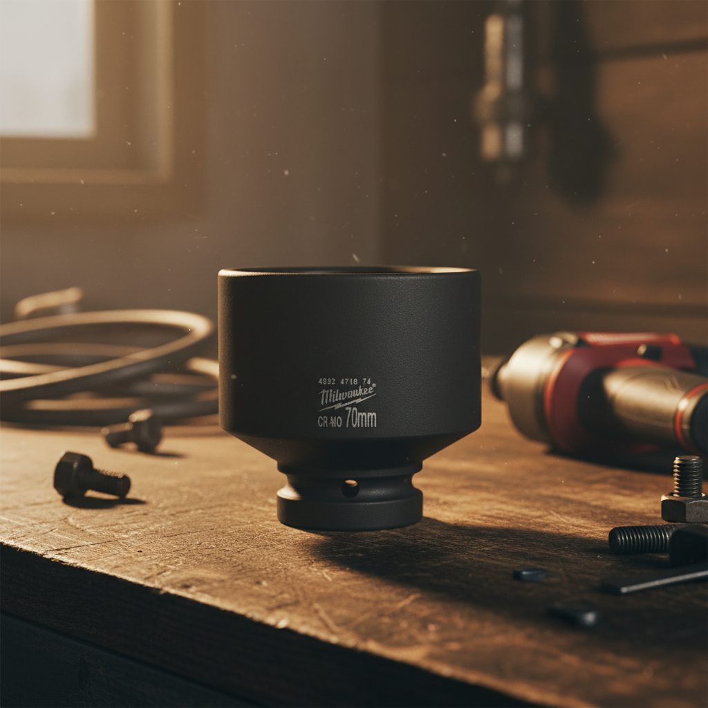 Milwaukee 70mm (1") Shockwave Drive Impact Socket - 4932471674