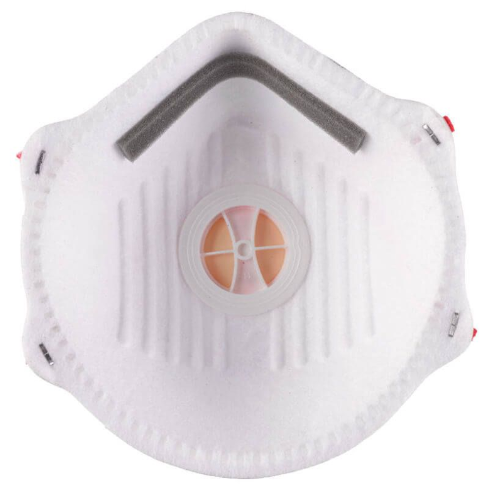 Milwaukee 10 Pieces Safety FFP2 Respirator Mask With Valve Pack - 4932478548