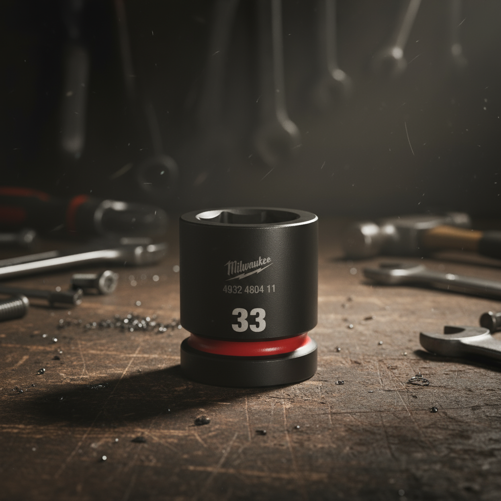 Milwaukee 33mm (1") Shockwave Impact Drive Socket - 4932480411