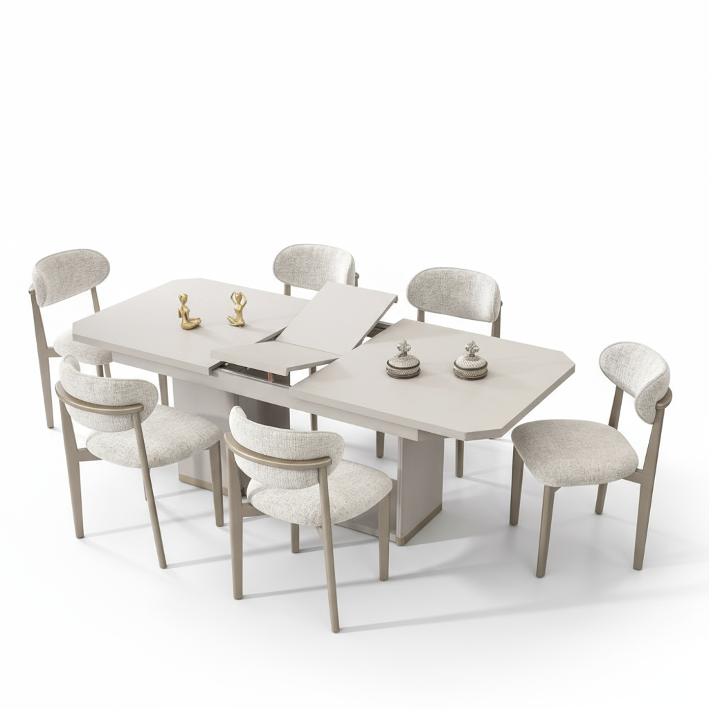 Napoli 6-Seater Dining Room Set