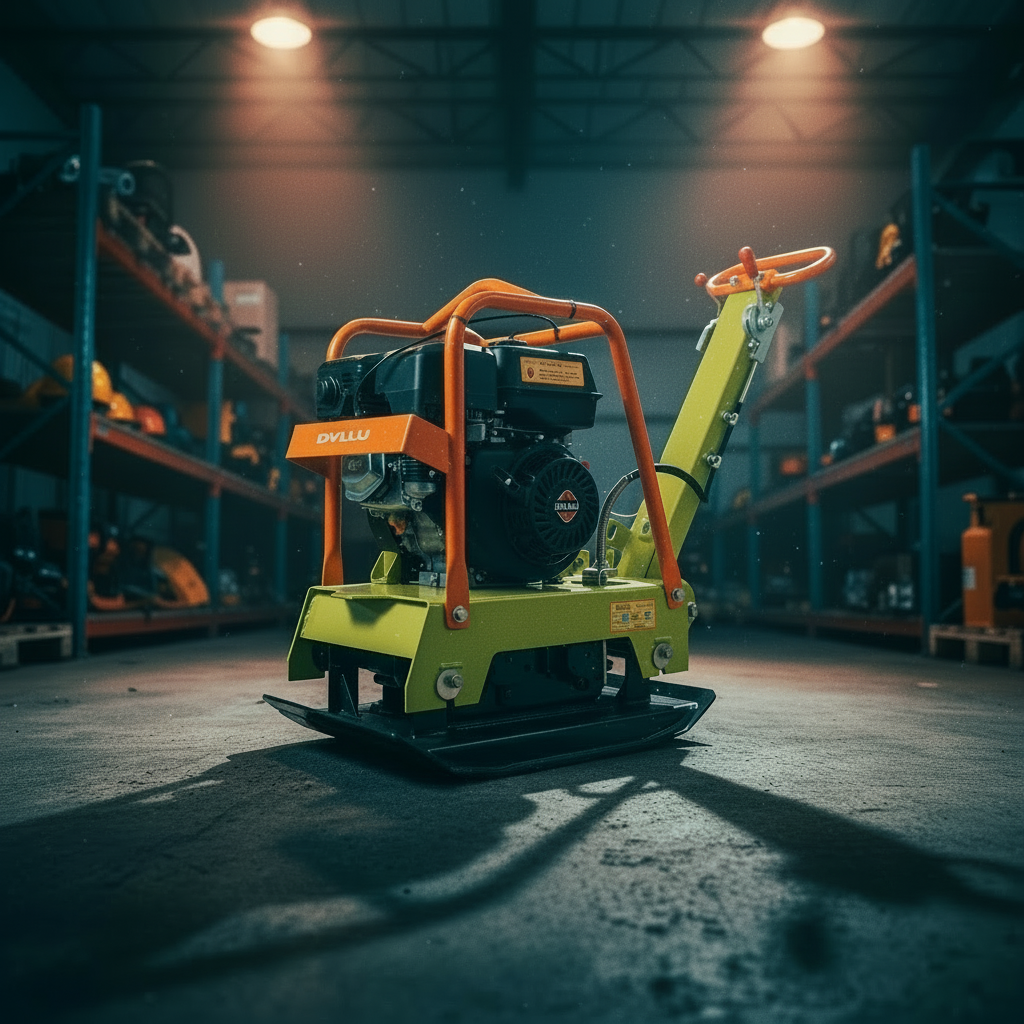 Dyllu 160kg Gasoline Reversible Plate Compactor 6.0kW(9.0HP) - DTPA2A160