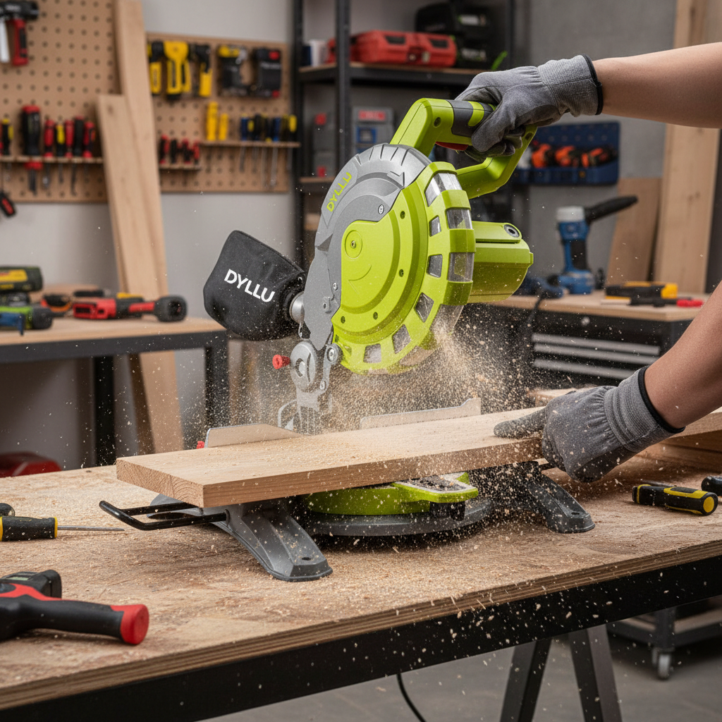 Dyllu 8" Mitre Saw 1400W - DTXD151400